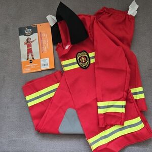 Firefighter Toddler Costume - Red